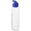 botella de tritan™ transparente con tapa de colores de 650 ml sky blue vista1