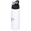 bidón deportivo de 800 ml fitz burgundy/blanco vista1