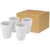 set de regalo de 4 vasos apilables de 280 ml staki blanco vista1