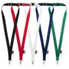 lanyard de pet reciclado con cierre independiente tom burgundy/blanco vista2