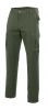 Pantalones de trabajo velilla multibolsillos con bolsillos de fuelle de algodon verde caza con impresión vista 1