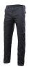 Pantalones de trabajo velilla stretch multibolsillos 103002s de algodon negro con impresión vista 1