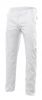 Pantalones de trabajo velilla stretch multibolsillos 103002s de algodon blanco con impresión vista 1
