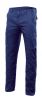 Pantalones de trabajo velilla stretch multibolsillos 103002s de algodon azulina con impresión vista 1