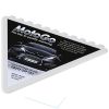 rascador de hielo de plástico reciclado triangular frosty 2.0 burgundy/blanco vista1