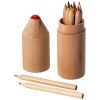 set de 12 lápices de colores bossy madera vista1