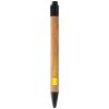 bolígrafo de bambú borneo burgundy/blanco vista1