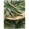 bolígrafo de bambú borneo burgundy/blanco vista3