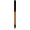 bolígrafo de bambú borneo natural-negro intenso vista1