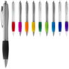 bolígrafo plateado con empuñadura de color “nash”  vista2