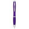 bolígrafo con cuerpo y empuñadura del mismo color nash púrpura vista1