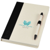 Set de libreta de referencia de tamaño A5 y bolígrafo fabricados con cartones de leche recilados 
