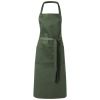 delantal con dos bolsillos de 240g/m² viera verde-botella vista1