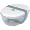 recipiente para ensaladas ellipse burgundy/blanco vista1