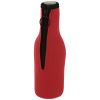 funda de neopreno reciclado para botellas fris rojo vista1