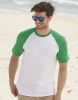 Camisetas manga corta fruit of the loom baseball vista 2