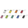 llavero linterna led y portamoneda allegro burgundy/blanco vista2