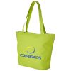bolsa tote de playa con cremallera panama burgundy/blanco vista1