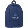 mochila vertical con cremallera 15l boulder burgundy/blanco vista1