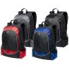 mochila para portátil de 15 15l benton burgundy/blanco vista2