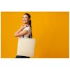 bolsa tote de algodón 100 g/m² con asas largas contrastadas nevada burgundy/blanco vista2