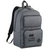mochila para portátil de 15 deluxe 20l graphite burgundy/blanco vista1