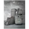 mochila para portátil de 15 20l graphite-slim burgundy/blanco vista2