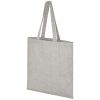 bolsa tote de algodón reciclado de 150 g/m² pheebs gris vista1