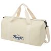 bolsa de lona de poliéster y algodón reciclado de 450 g/m² 24l pheebs burgundy/blanco vista1