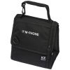 bolsa térmica para comidas ice-wall burgundy/blanco vista1