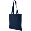 bolsa tote de algodón orgánico gots de 140 g/m² orissa azul navy vista1