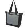 bolsa tote reciclada grs en dos tonos con cremallera de 15 l reclaim negro/grey vista1