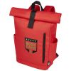 mochila enrollable de 15,6 grs rpet de 18 l byron burgundy/blanco vista1