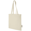 bolsa tote de algodón reciclado de 140 g/m2 de 7 l madras natural vista1