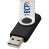 memoria usb básica de 2 gb rotate burgundy/blanco vista1
