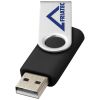 memoria usb básica de 4 gb rotate burgundy/blanco vista1