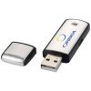 memoria usb de 2 gb square burgundy/blanco vista1