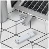 memoria usb 4 gb flat burgundy/blanco vista2