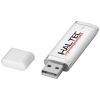 memoria usb 4 gb flat burgundy/blanco vista1