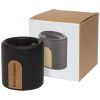 altavoz bluetooth® de piedra caliza/corcho roca burgundy/blanco vista1