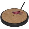 base de carga inalámbrica de 10 w de piedra caliza/corcho kivi burgundy/blanco vista1