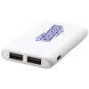batería externa de alta densidad de 5000 mah odyssey burgundy/blanco vista1