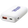 batería externa de alta densidad de 10 000 mah odyssey burgundy/blanco vista1