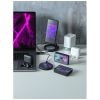batería externa inalámbrica de 5000 mah fusion burgundy/blanco vista2