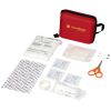 kit de primeros auxilios de 16 piezas healer burgundy/blanco vista1