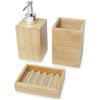 set de baño de bambú de 3 piezas hedon natural vista1