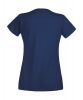 Camisetas manga corta fruit of the loom valueweight corte femenino navy vista 1
