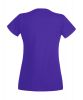 Camisetas manga corta fruit of the loom valueweight corte femenino purple vista 1
