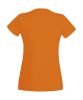 Camisetas manga corta fruit of the loom valueweight corte femenino orange vista 1
