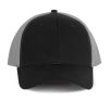 gorra snapback - 6 paneles negro vista2